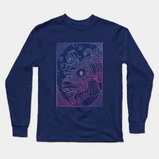 Many Headed Fish Long Sleeve T-Shirt